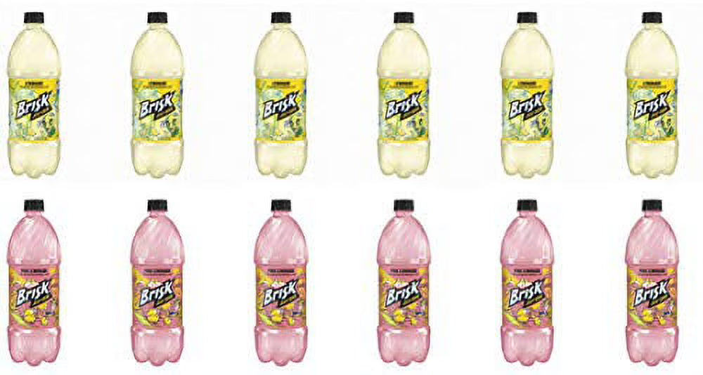 Brisk Lemonade 1L Plastic Bottle, 12 Per Case U269