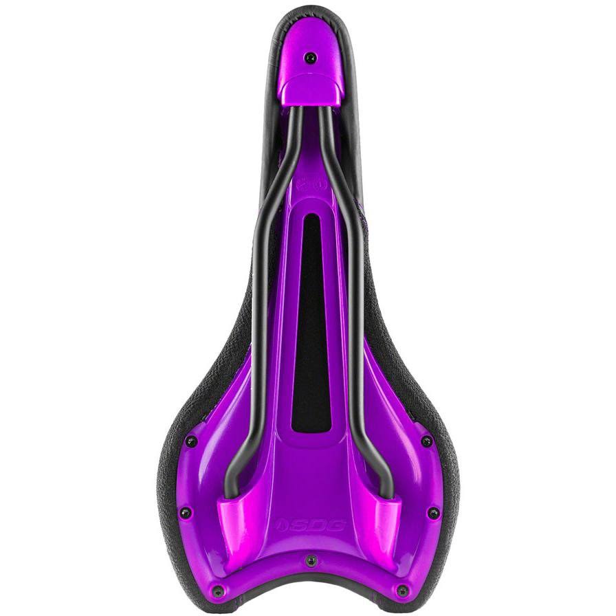 Black/Purple Ti-Alloy Saddle G2676