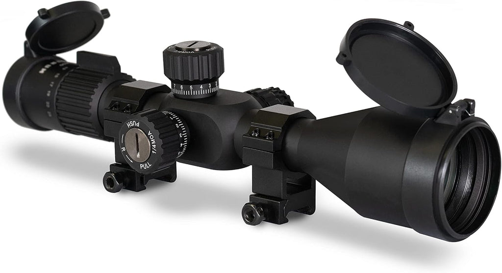 3-18x50 First Focal Plane Rifle Scope with Illuminated MOA Reticle C701