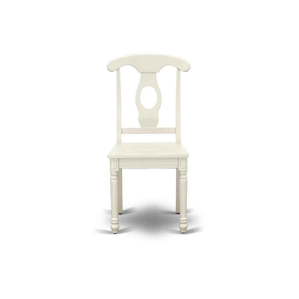 3PC Round Table and 2 Panel Back Chairs K157