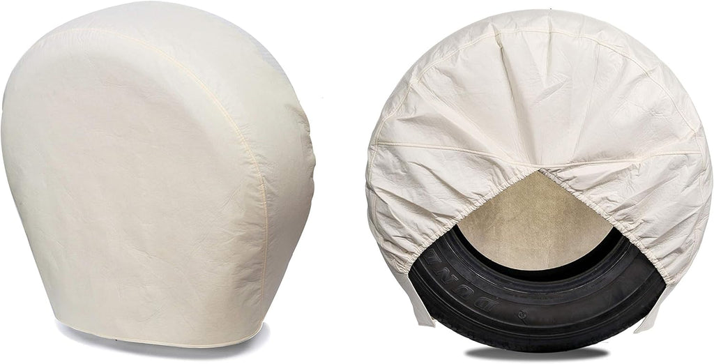 Tough Tire Covers for RV Wheel 4 Pack Black M59796