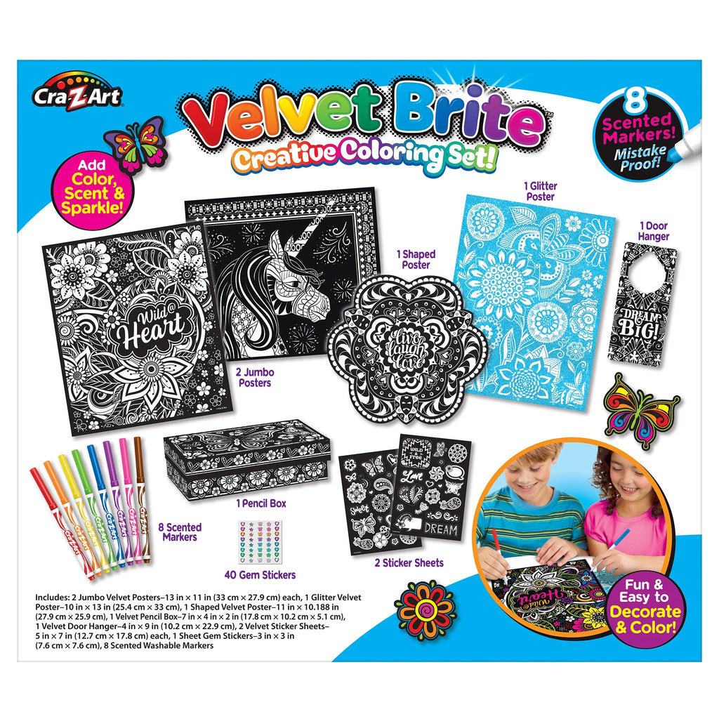 Velvet Brite Creative Coloring Set M5713