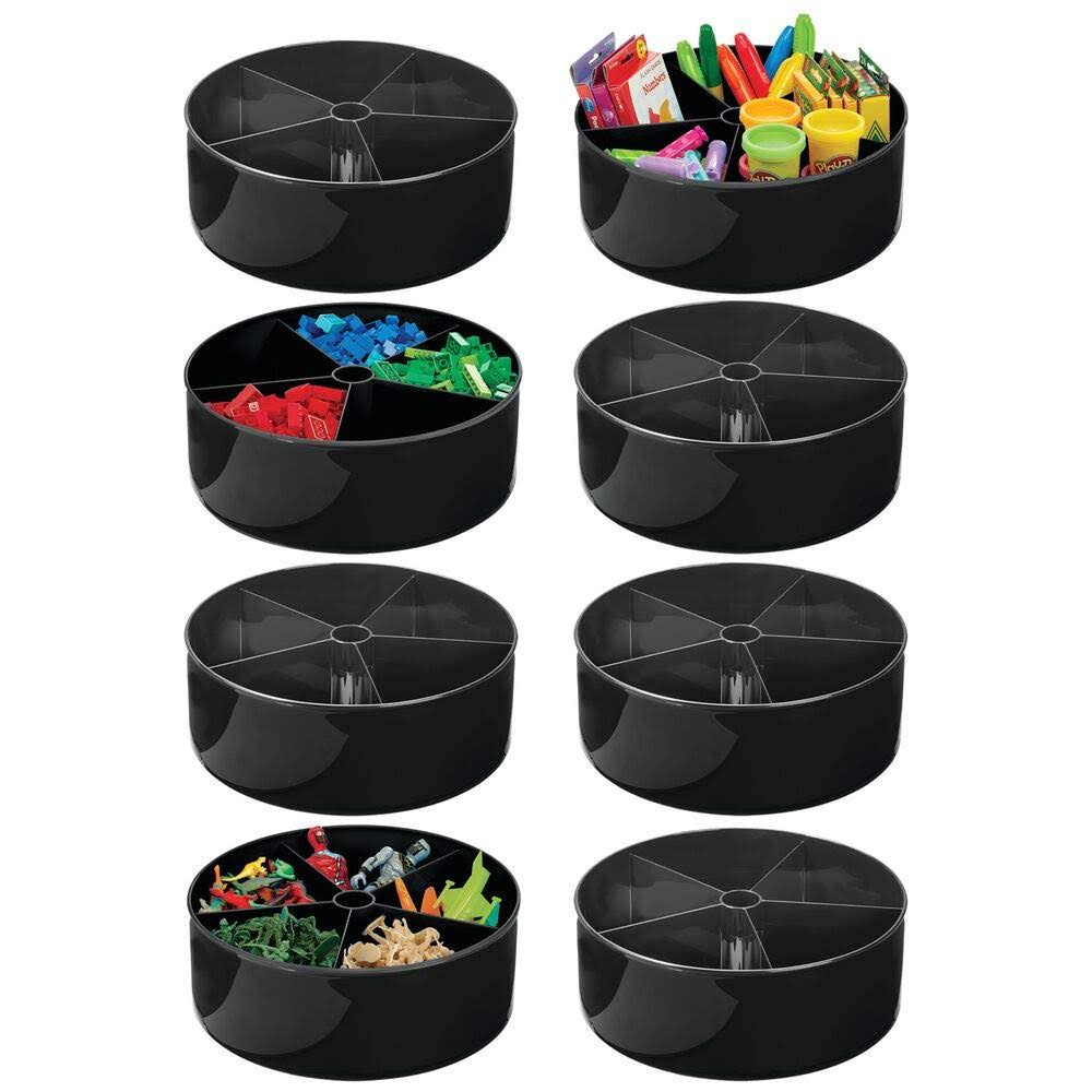 Divided Lazy Susan Turntable Storage Container J843327