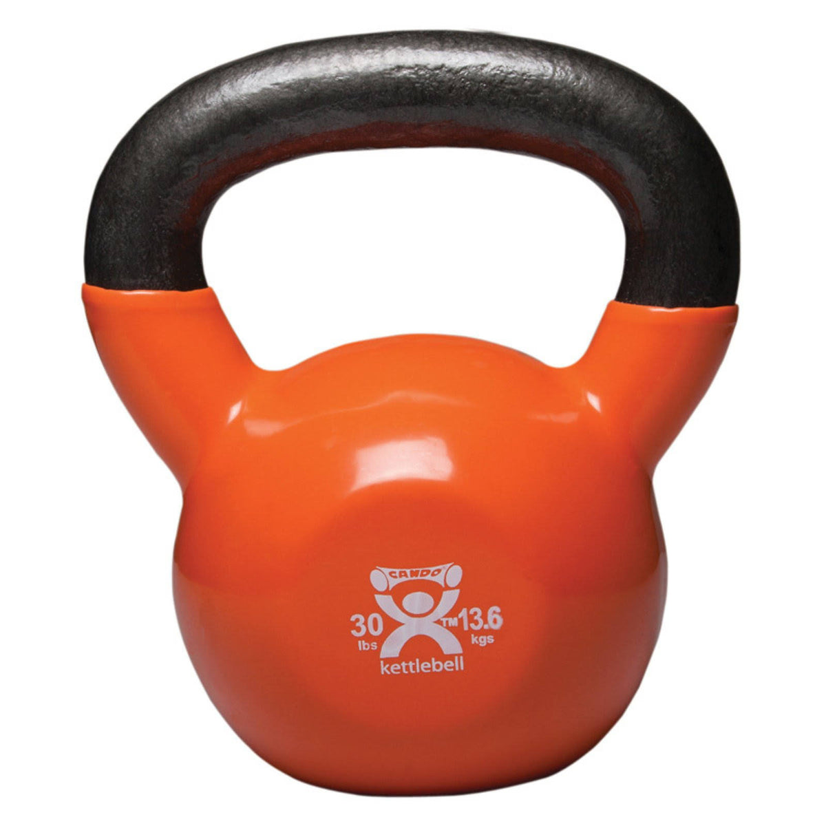Gold Vinyl Coated Kettlebell 30 lbs I342919