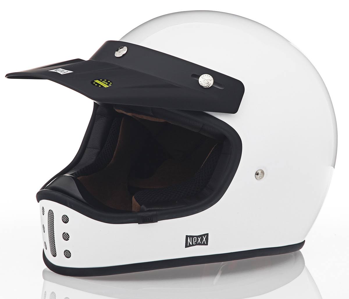 Solid White Gloss Helmet, Size: XL P947860