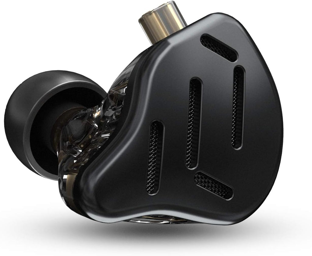 Metal Headset Hybrid 16 Drivers HiFi Bass Earbuds In Ear Monitor Headphones Noise Cancelling Earphones Black X82409