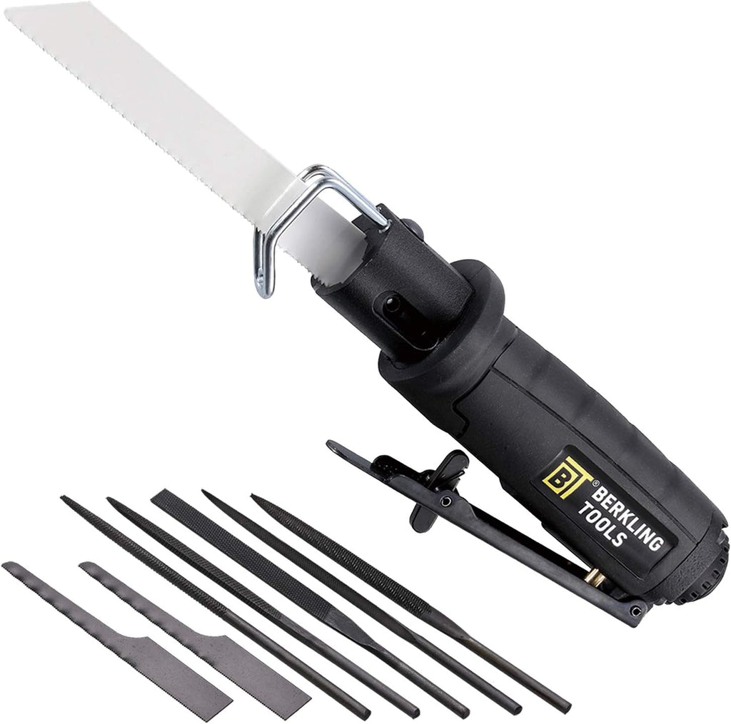 Compact Low Vibration Air Saw with 8 pcs Blade Kit J3502
