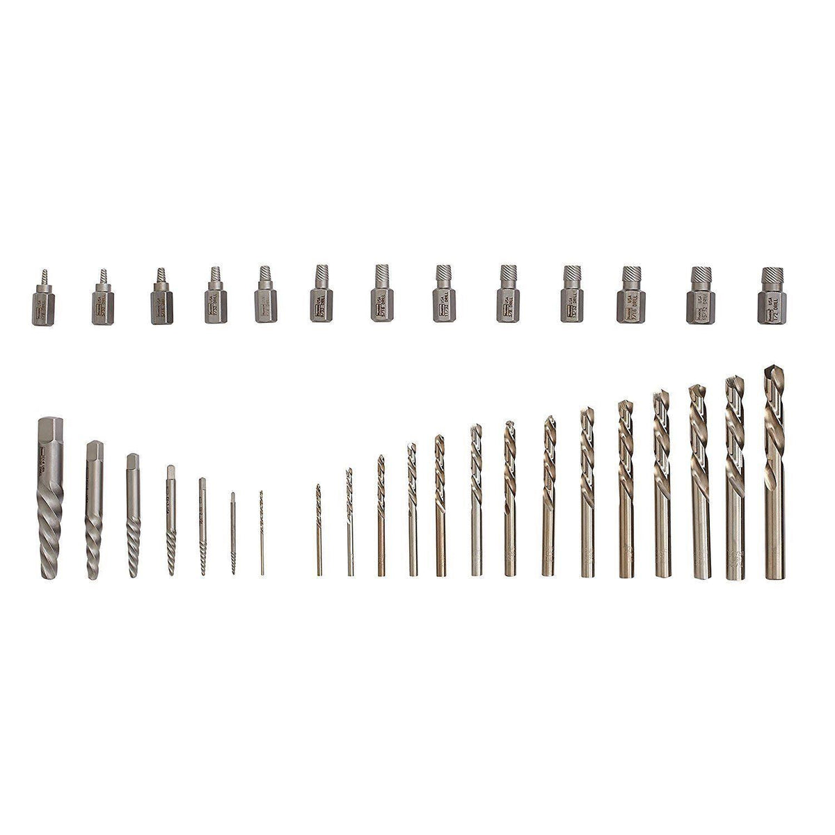 35-Piece Screw Extractor Drill Bit Set Y275