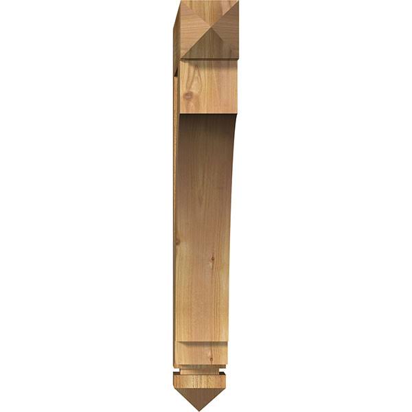 4x22W x 26x22D x 30x22H Rough Sawn Western Red Cedar Bracket J656363