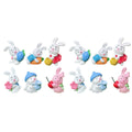 12 Pcs Resin Rabbit Ornament Mini Dollhouse Accessories J893