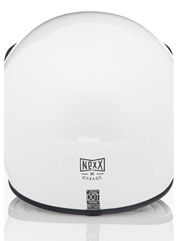 Solid White Gloss Helmet, Size: XL P947860