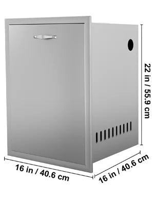 Stainless Steel Propane Tank Drawer for Outdoor Kitchen Y8231
