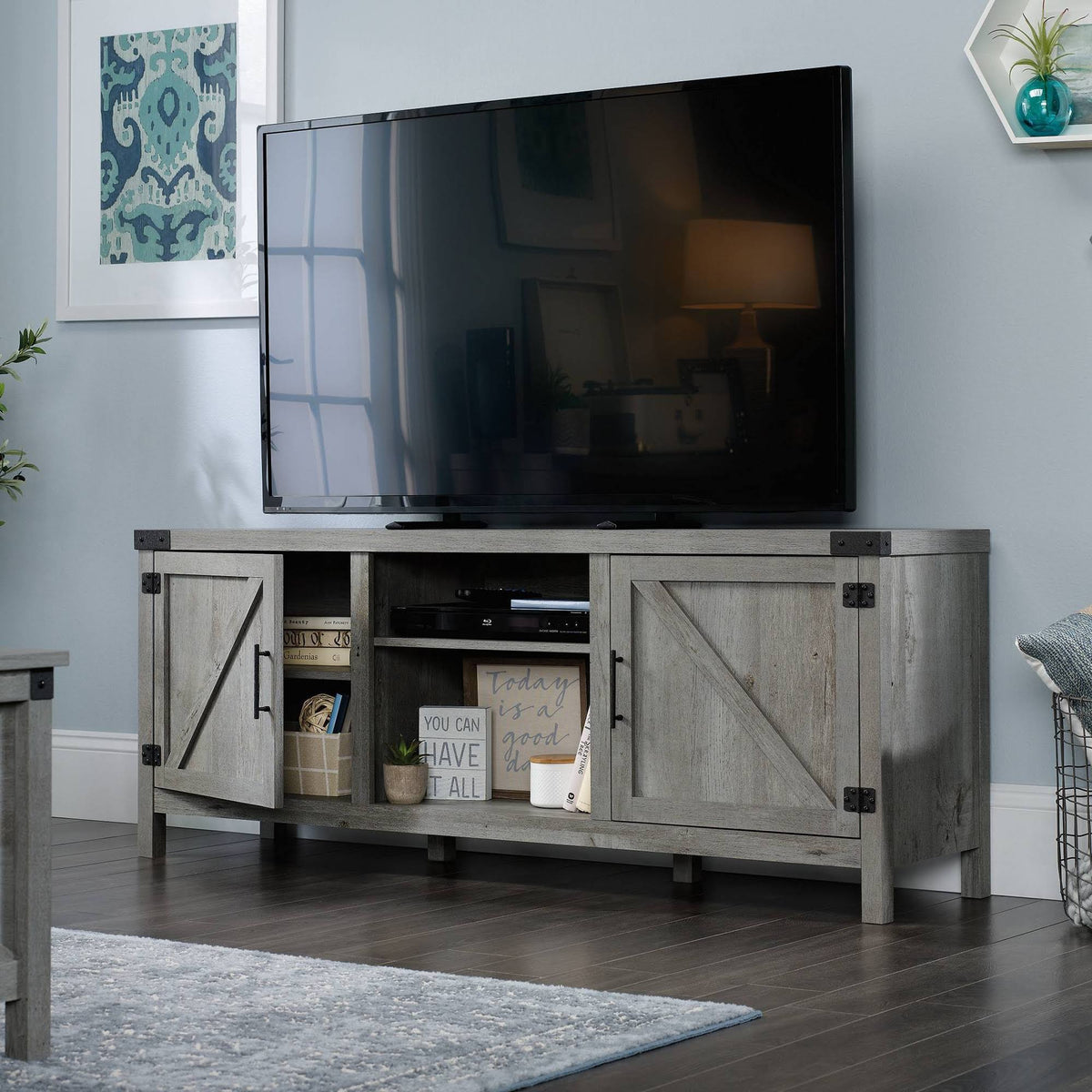 Mystic Oak TV Credenza G21154