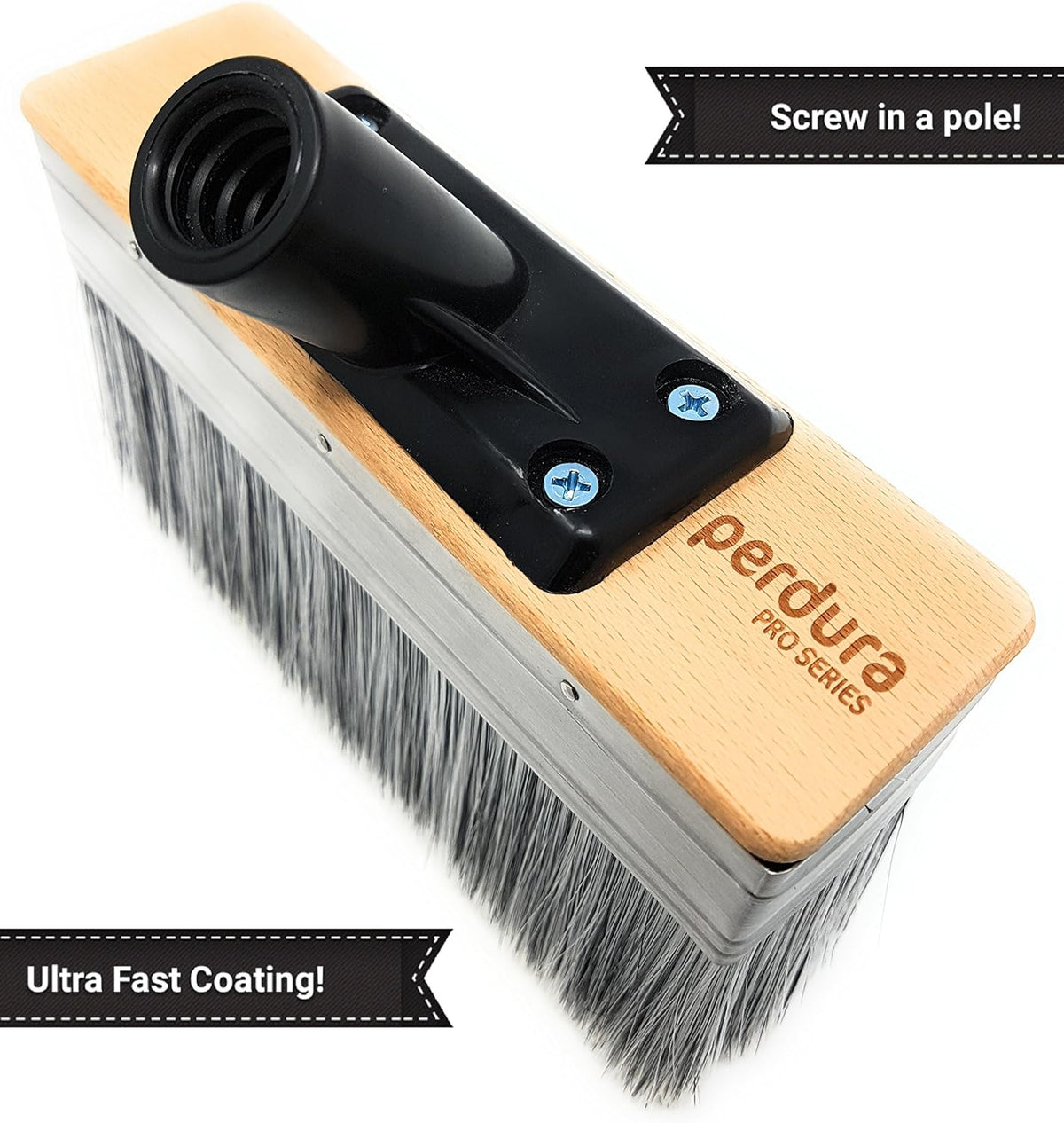 7 inch Paint Brush Applicator for Wood and Concrete, Pack of 2 R3374