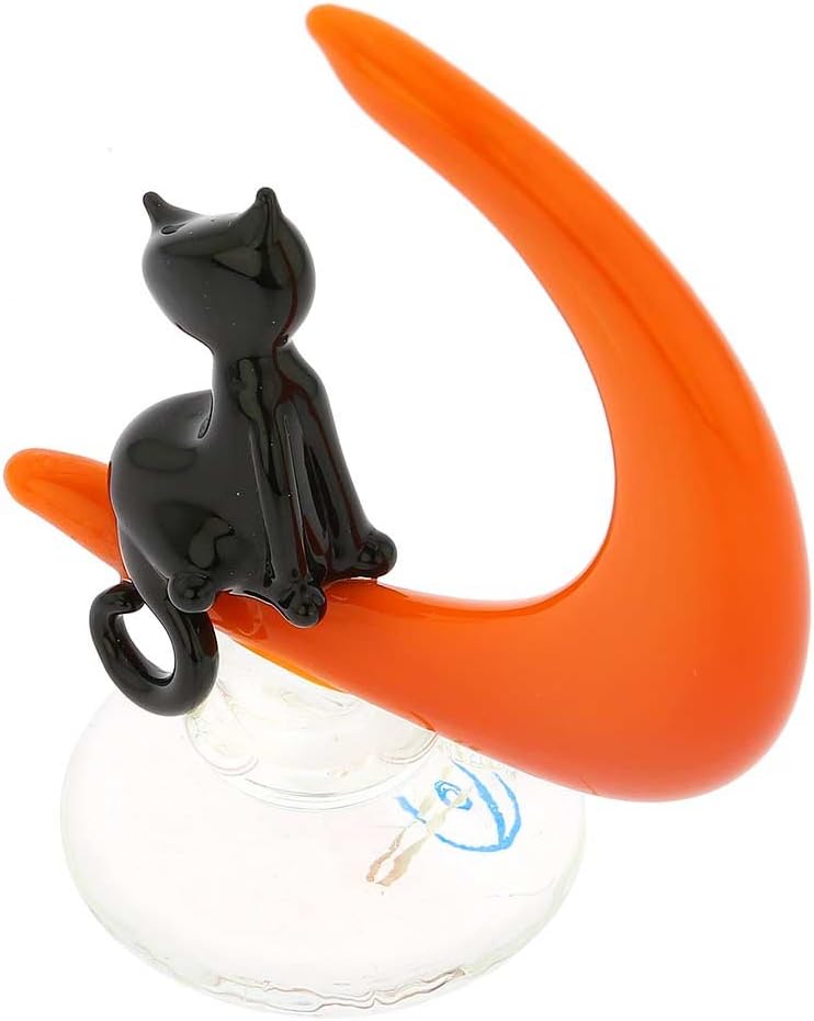 Murano Glass Cat Sculpture W492830