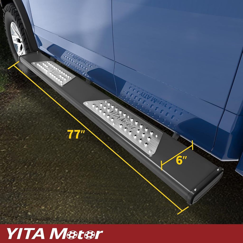 6.5 Inches Running Boards Side Steps Nerf Bars G226