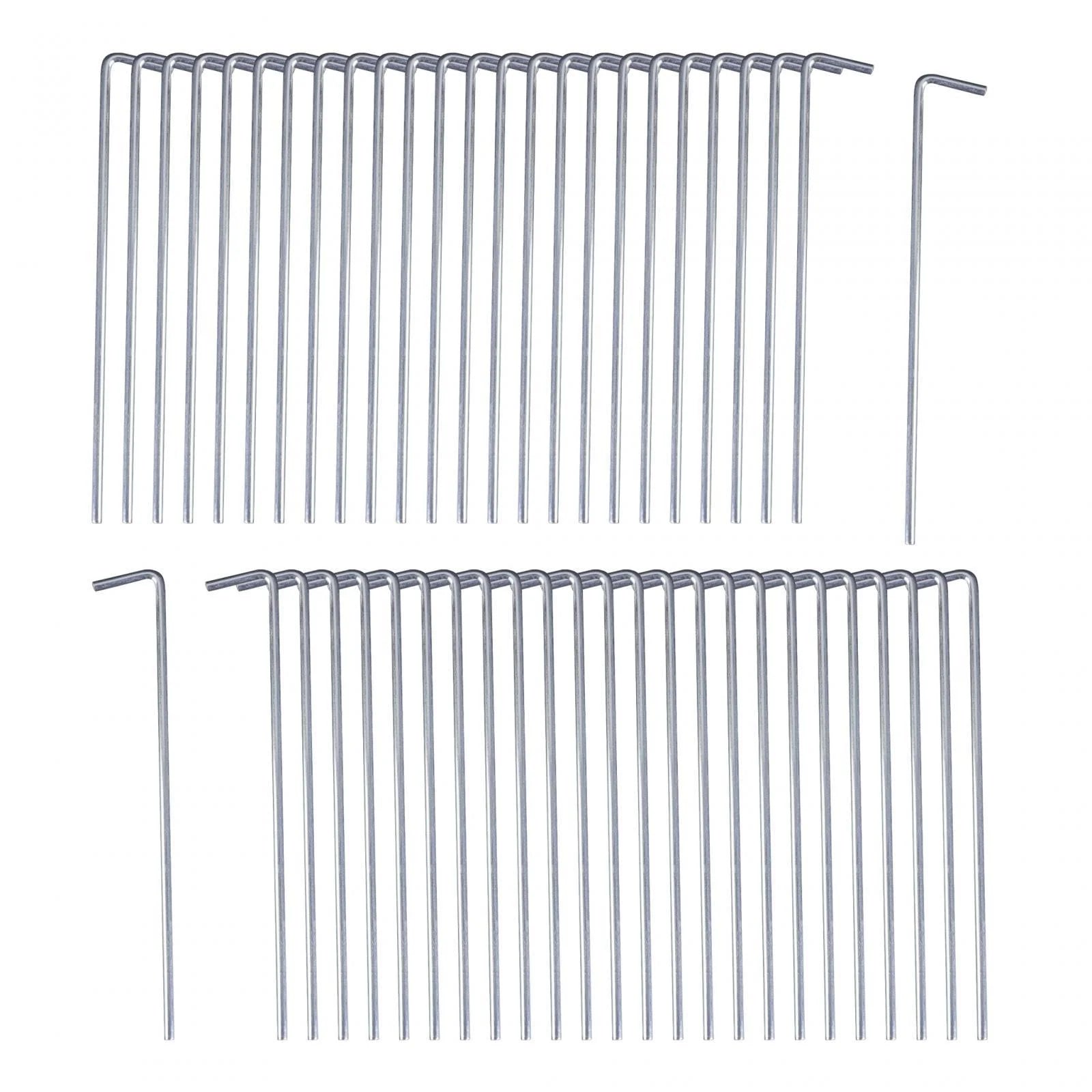 50 Pieces Aluminum Alloy Tent Pegs 200mm A167