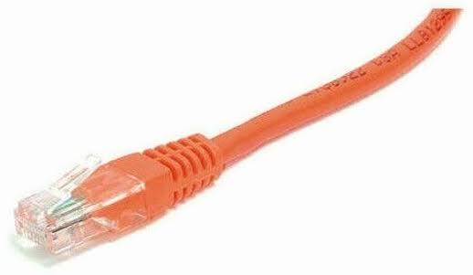 50 Pack 5ft Cat5e Ethernet Patch Cable Orange H59057
