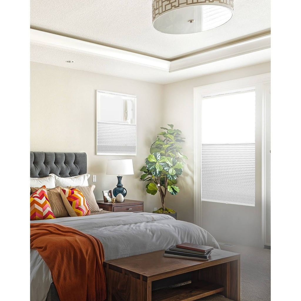 Cordless Cellular Shades Blackout Fawn 57x22W x 72x22H Y342