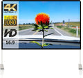 120 inch Portable Projection Screen with Stand and Carry Bag X8364