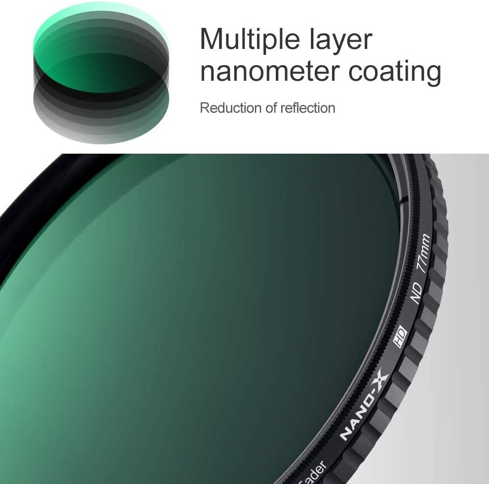 46mm Variable ND Filter ND8-ND128 (3-7 Stop) Pack of 2 E369950