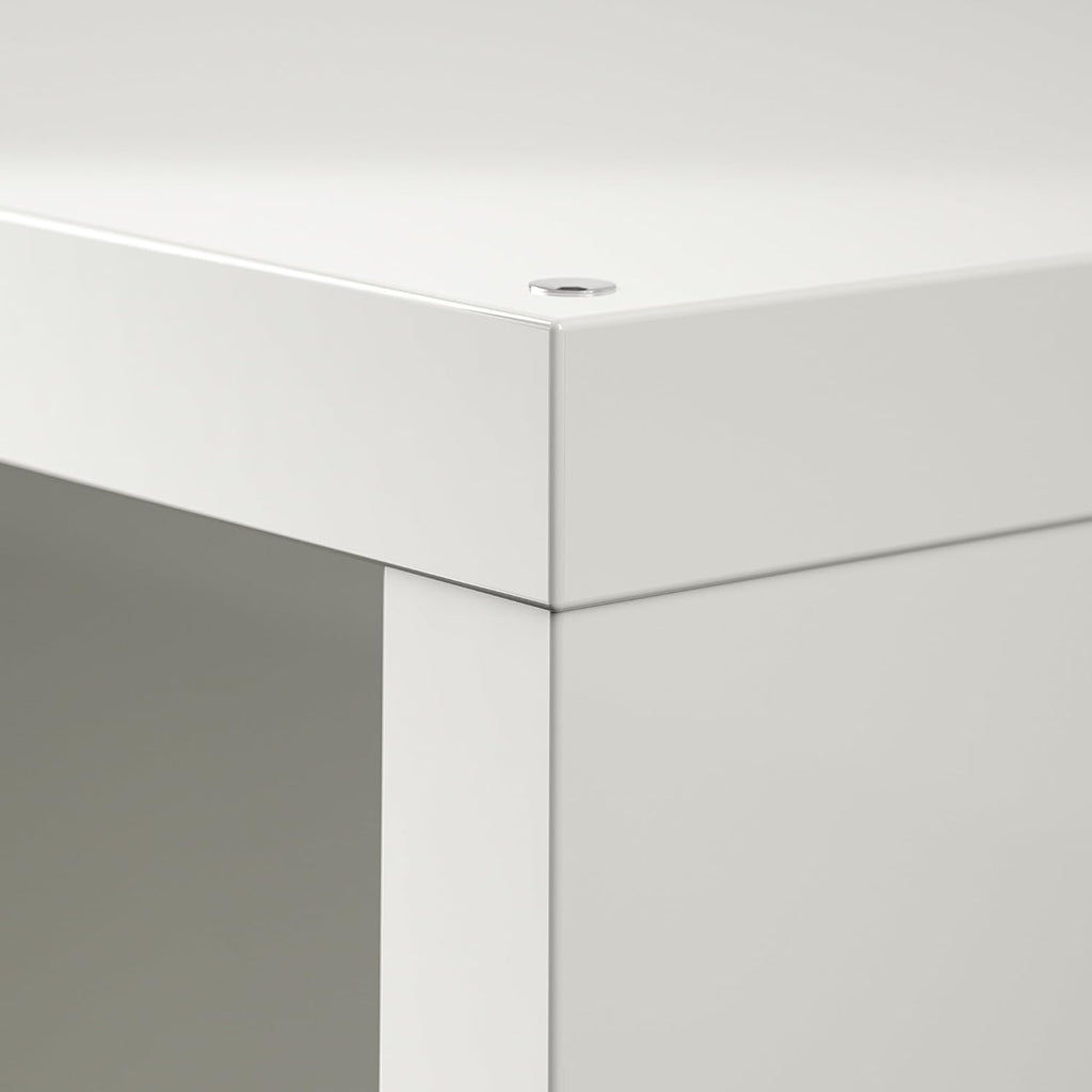 White 8 Shelf Shelving Unit (77x39x147 cm) Q34782