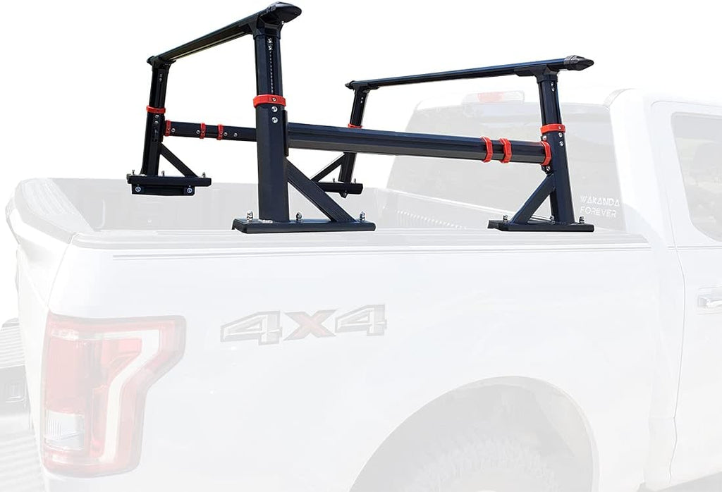 Heavy Duty Universal Pickup Truck Bed Rack with Side Rails T4938