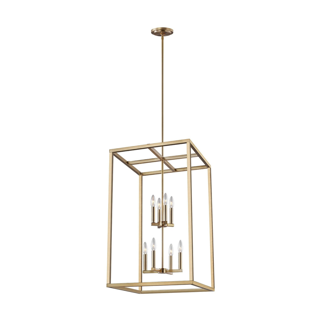 Satin Bronze 8-Light Hall/Foyer Light X3286