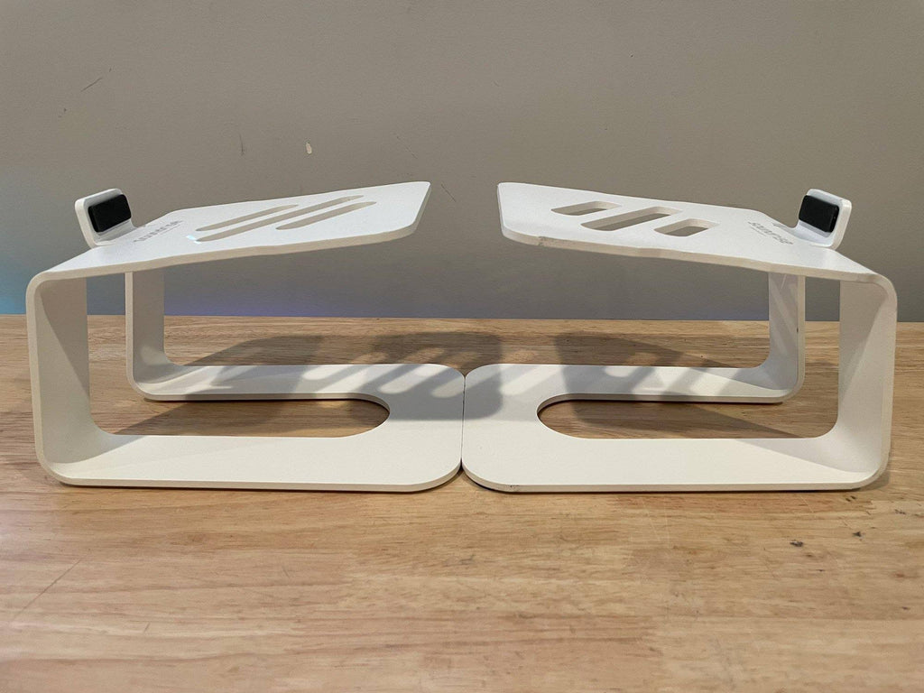 Matte White Studio Monitor Stands Pair N45221