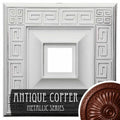 18x22W x 18x22H x 3 1/2x22ID x 1 1/8x22P Ceiling Medallion Z80843