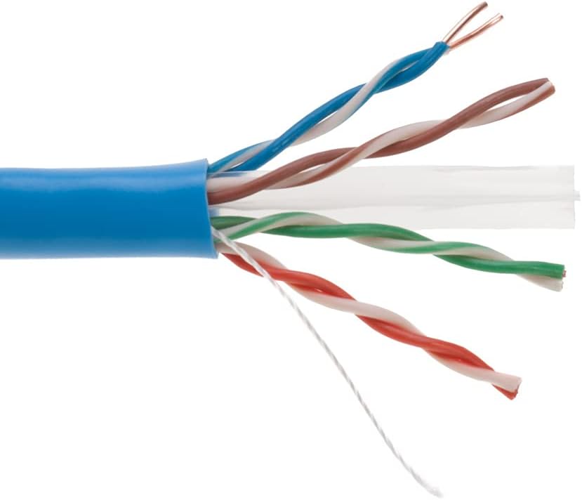 1000ft CAT6 Solid Cable 550Mhz UTP 23AWG Network Wire R843