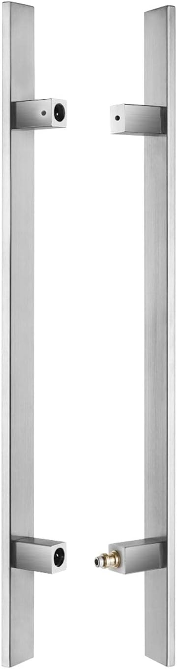 24 Inch Brushed Finish Stainless Steel Barn Door Handle V717