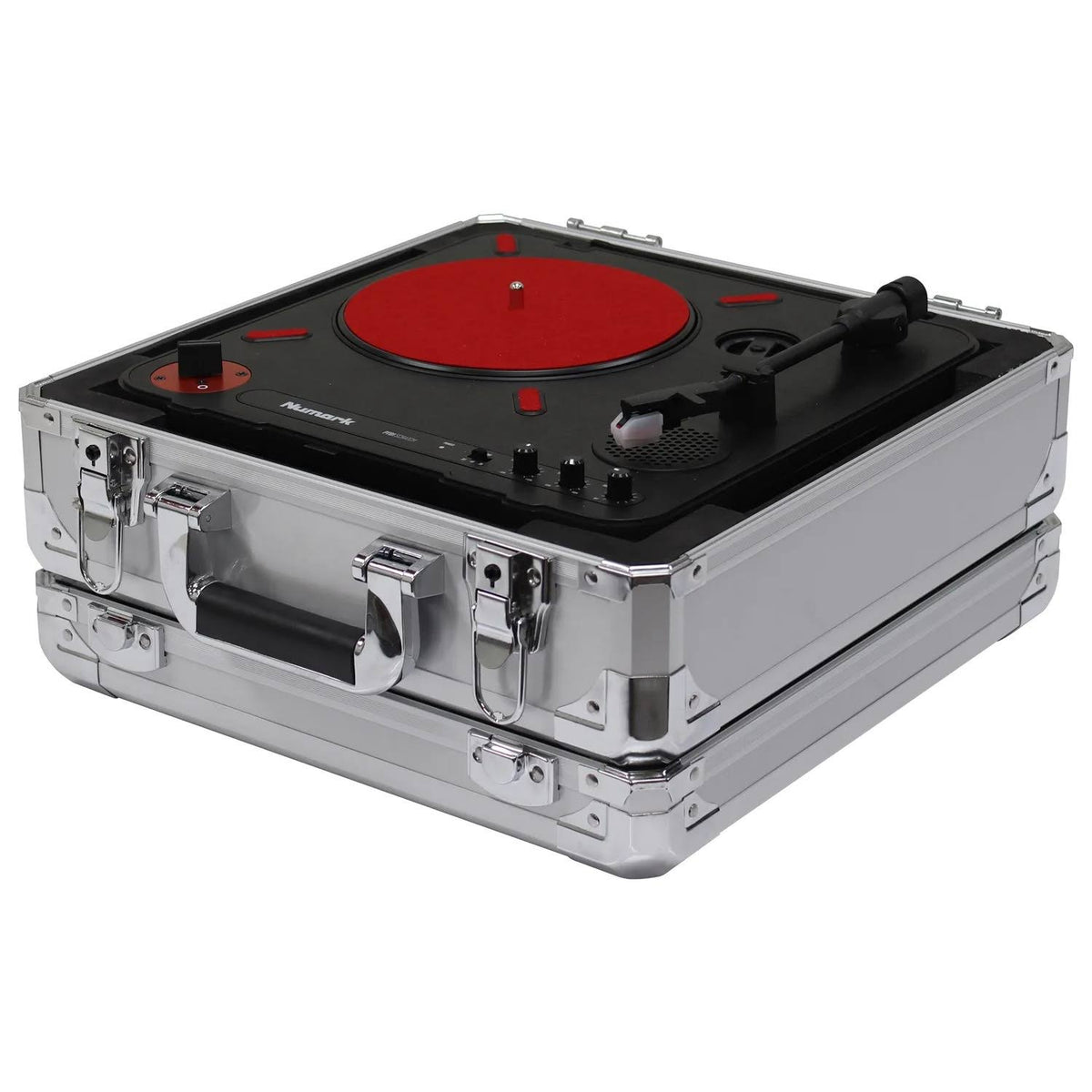 Silver Scratch Turntable Case V57506