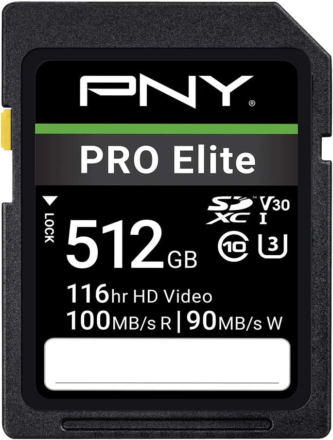 1TB PRO Elite SDXC Flash Memory Card P643340
