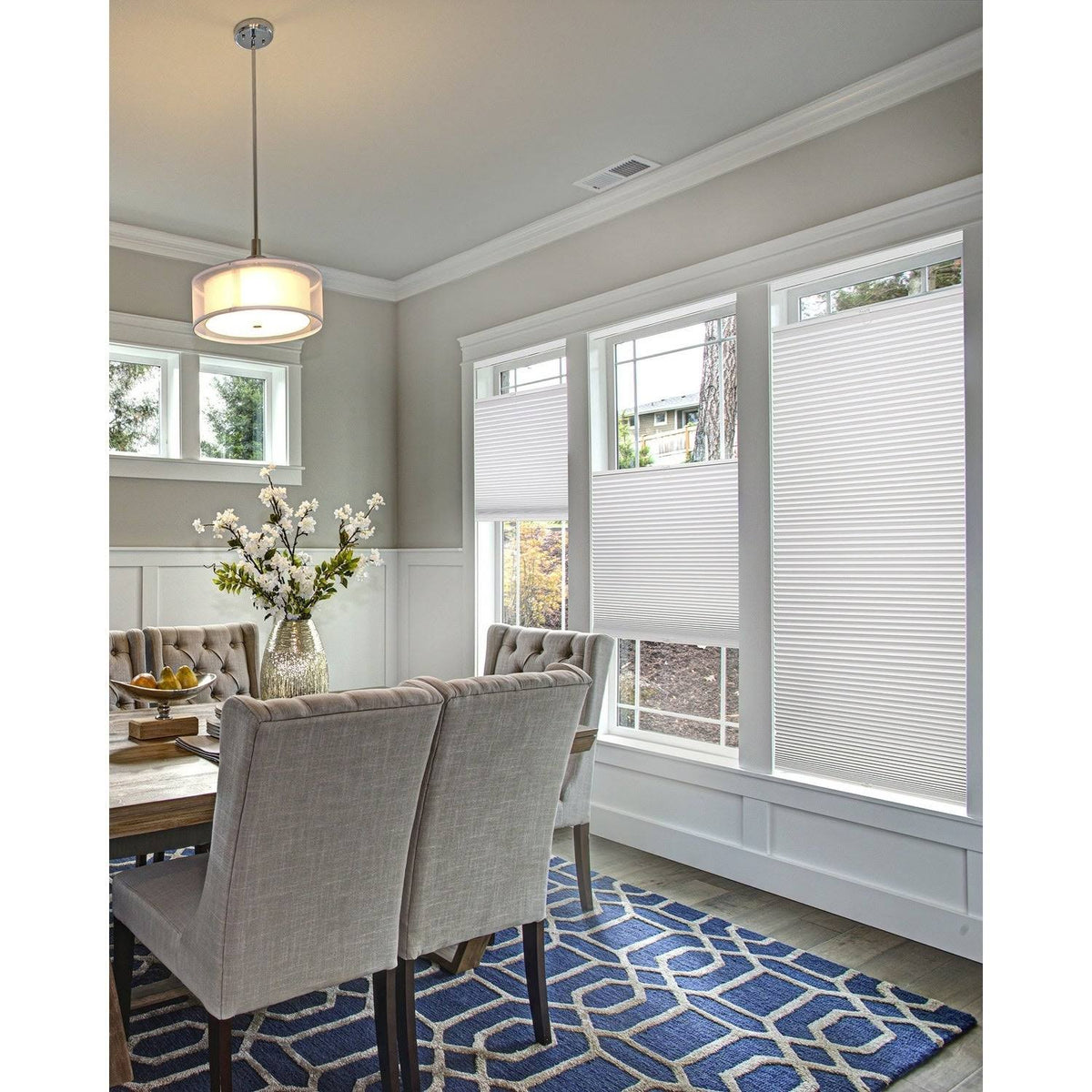 Cordless Cellular Shades Blackout Fawn 57x22W x 72x22H Y342