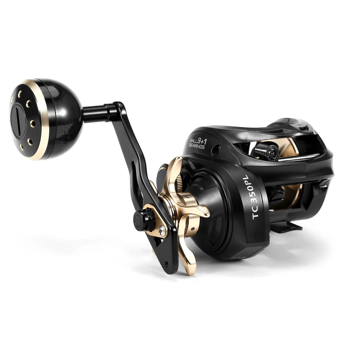 Carbon Fiber Baitcasting Reel 9+1BB Fishing Reel 6.3:1 Gear Ratio F3327