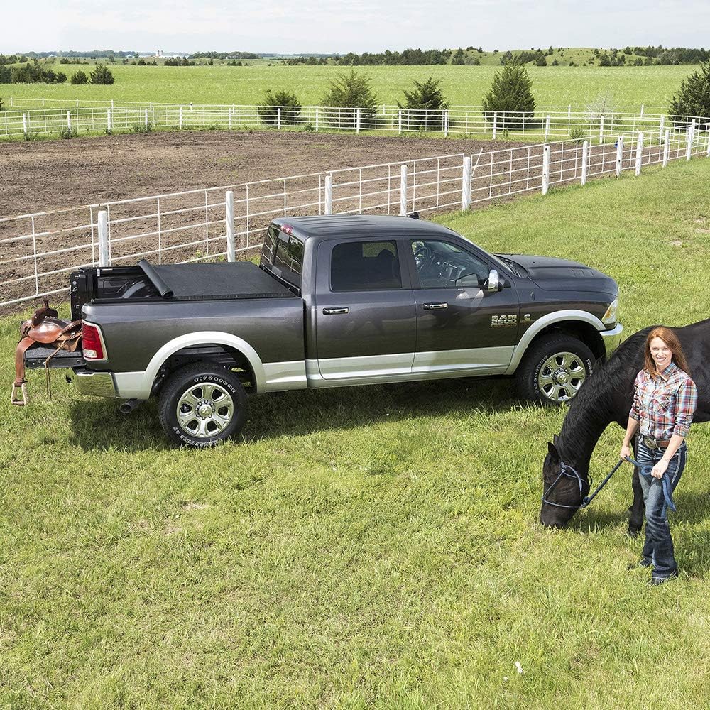 Soft Roll Up Truck Bed Tonneau Cover S680902