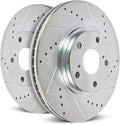 Front Evolution Drilled & Slotted Rotor Pair I4070