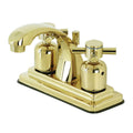 Polished Brass 4 in. Centerset Bathroom Faucet R304
