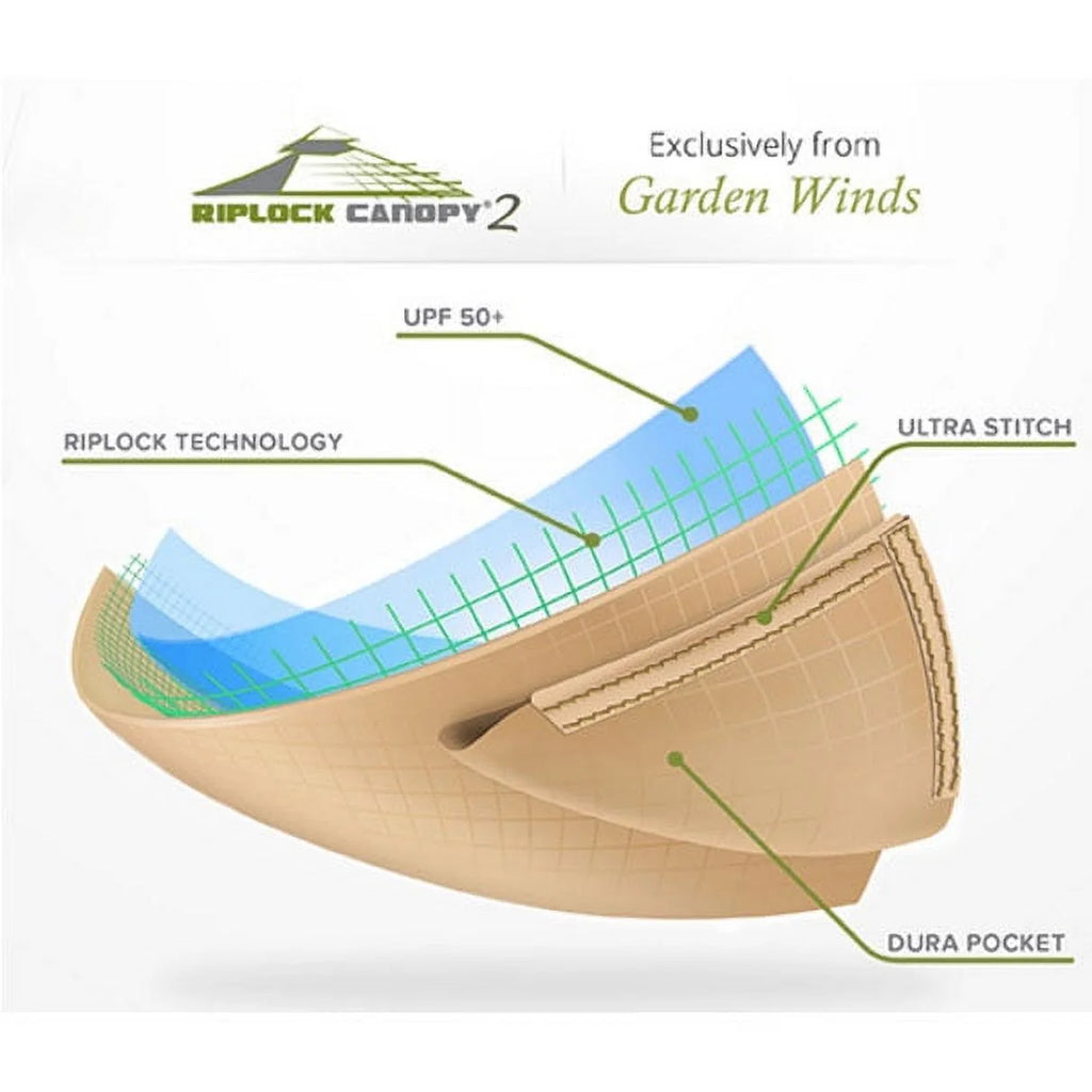 Replacement Canopy Top for 10x12 Leaf Gazebo Y419