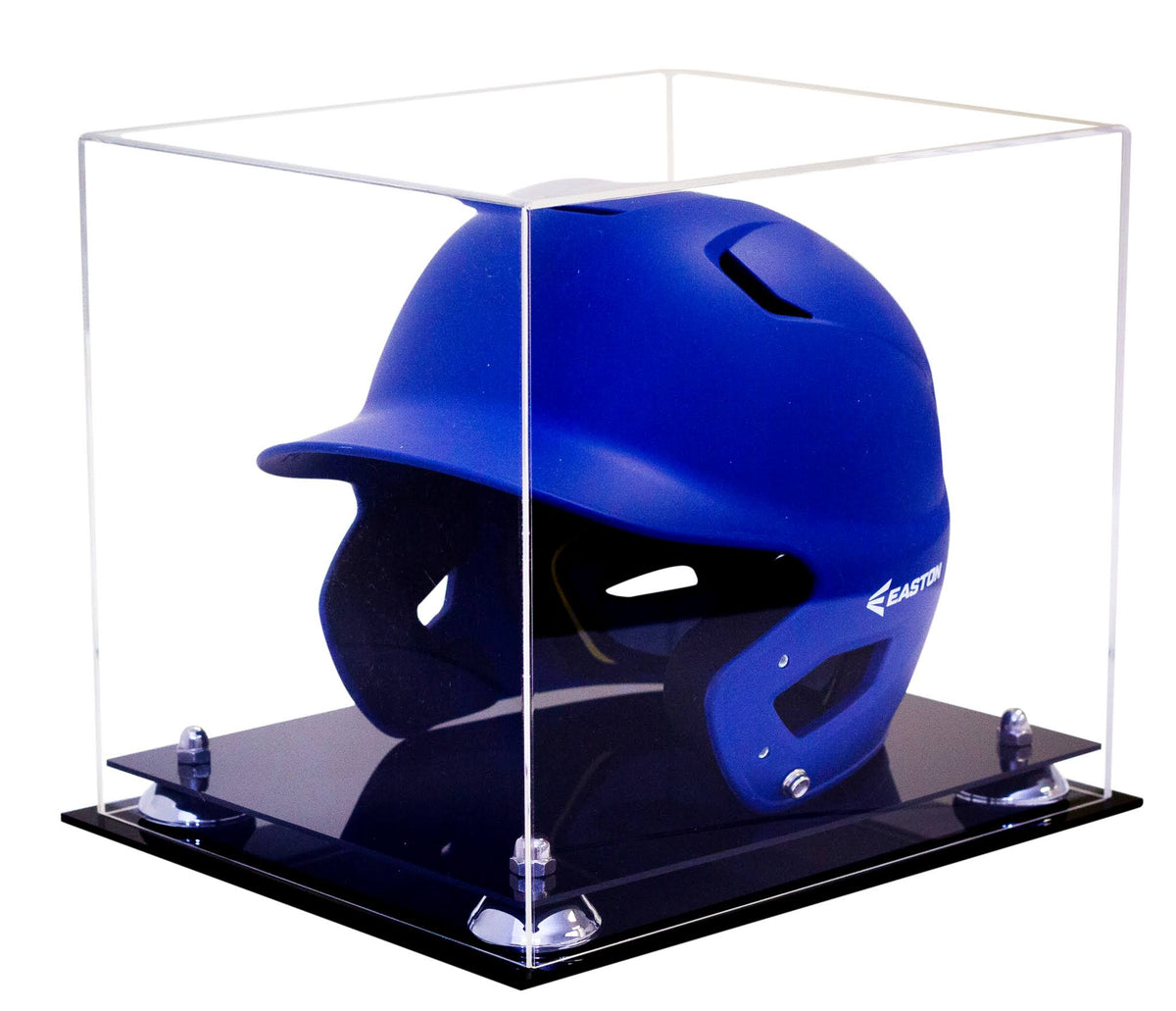Clear Acrylic Display Case with Black Risers O666