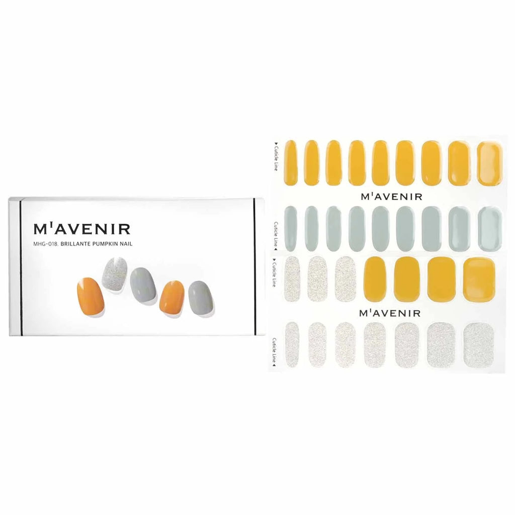 Yellow Lemon Drop Nail Sticker 32pcs B6656