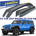 4 Pcs In-Channel Window Deflectors Y30101