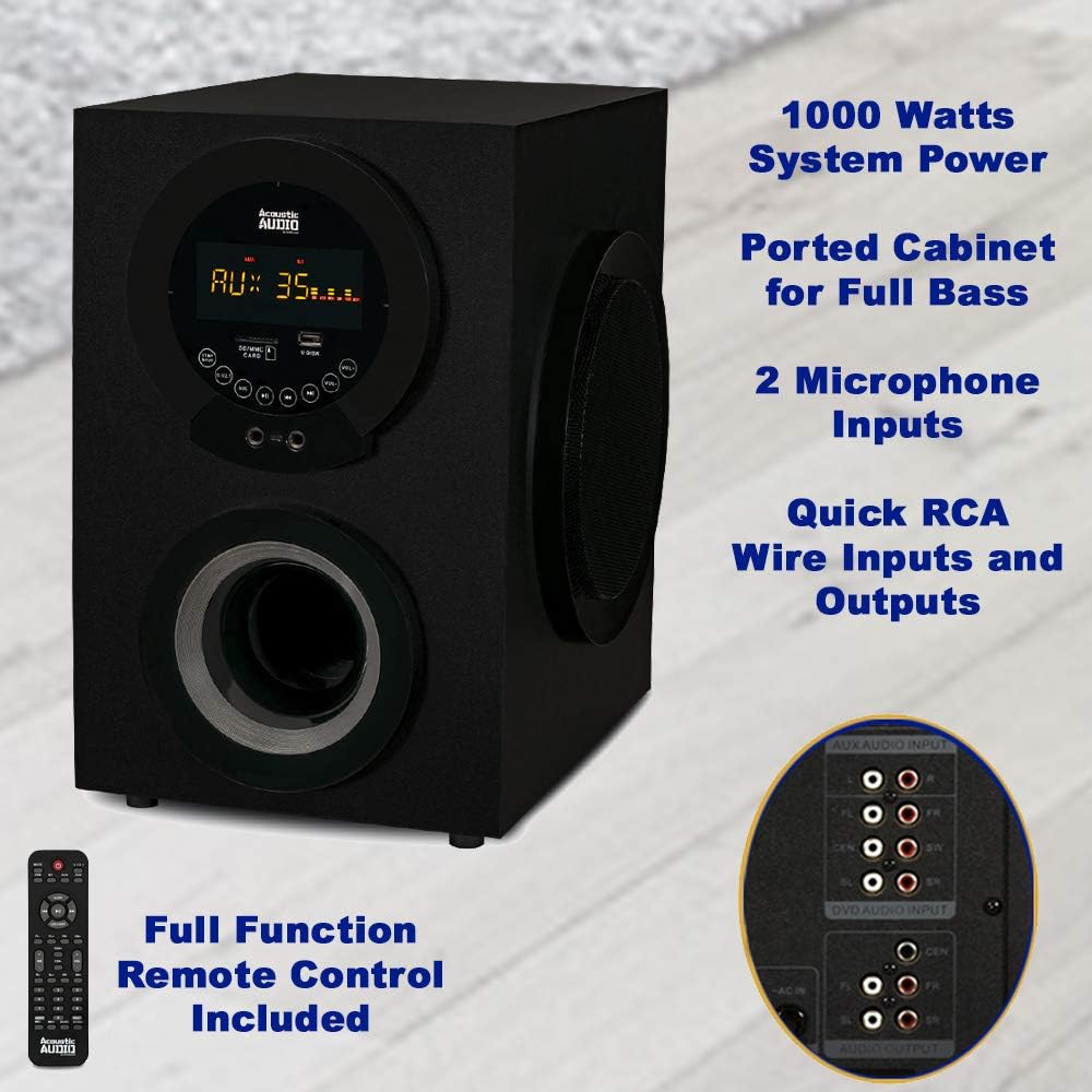 Tower 5.1 Bluetooth Speaker System F108186
