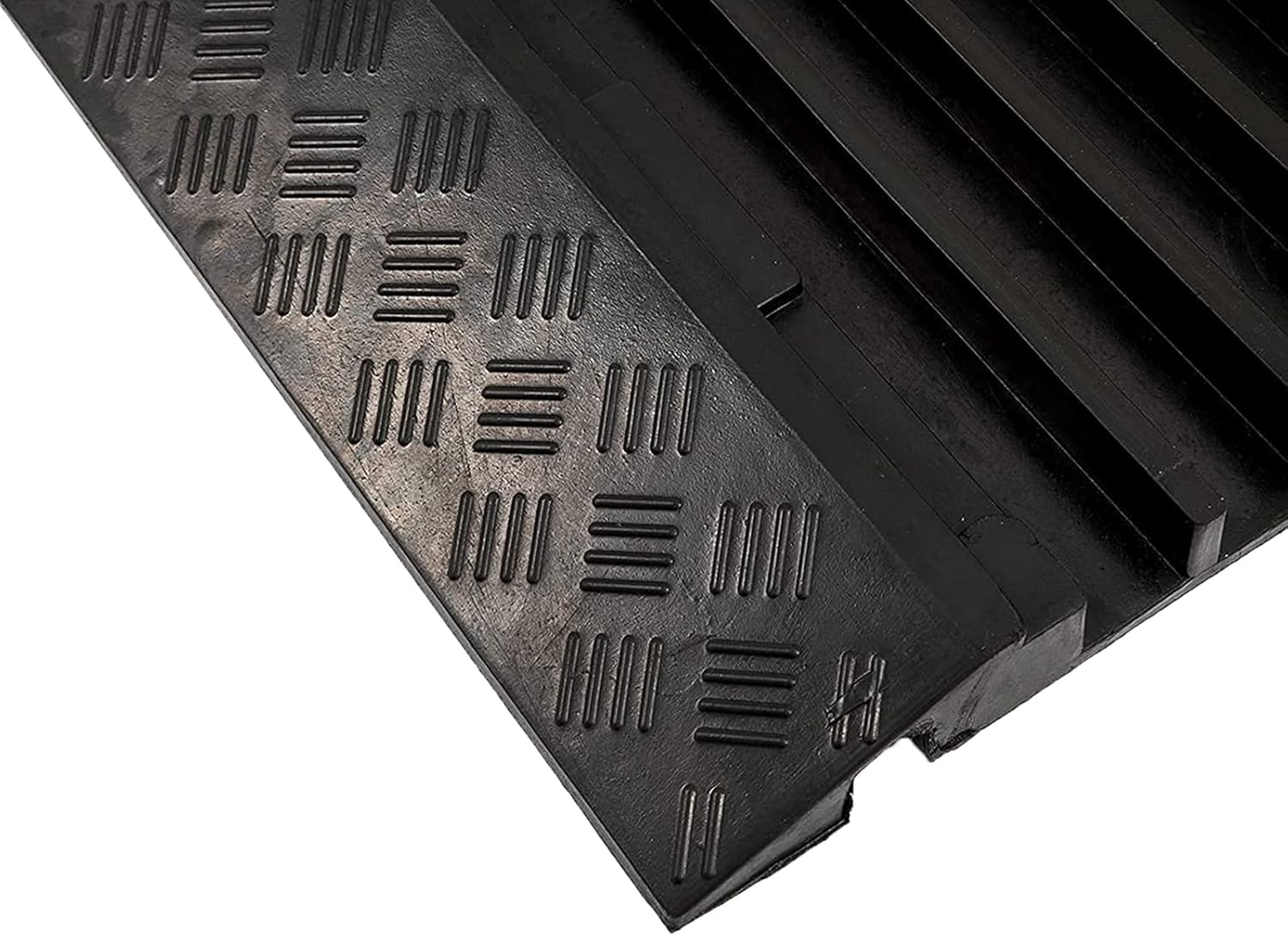 Cable Protector Ramp Pack of 2 PVC Rubber Heavy Duty 55000lbs Capacity O110