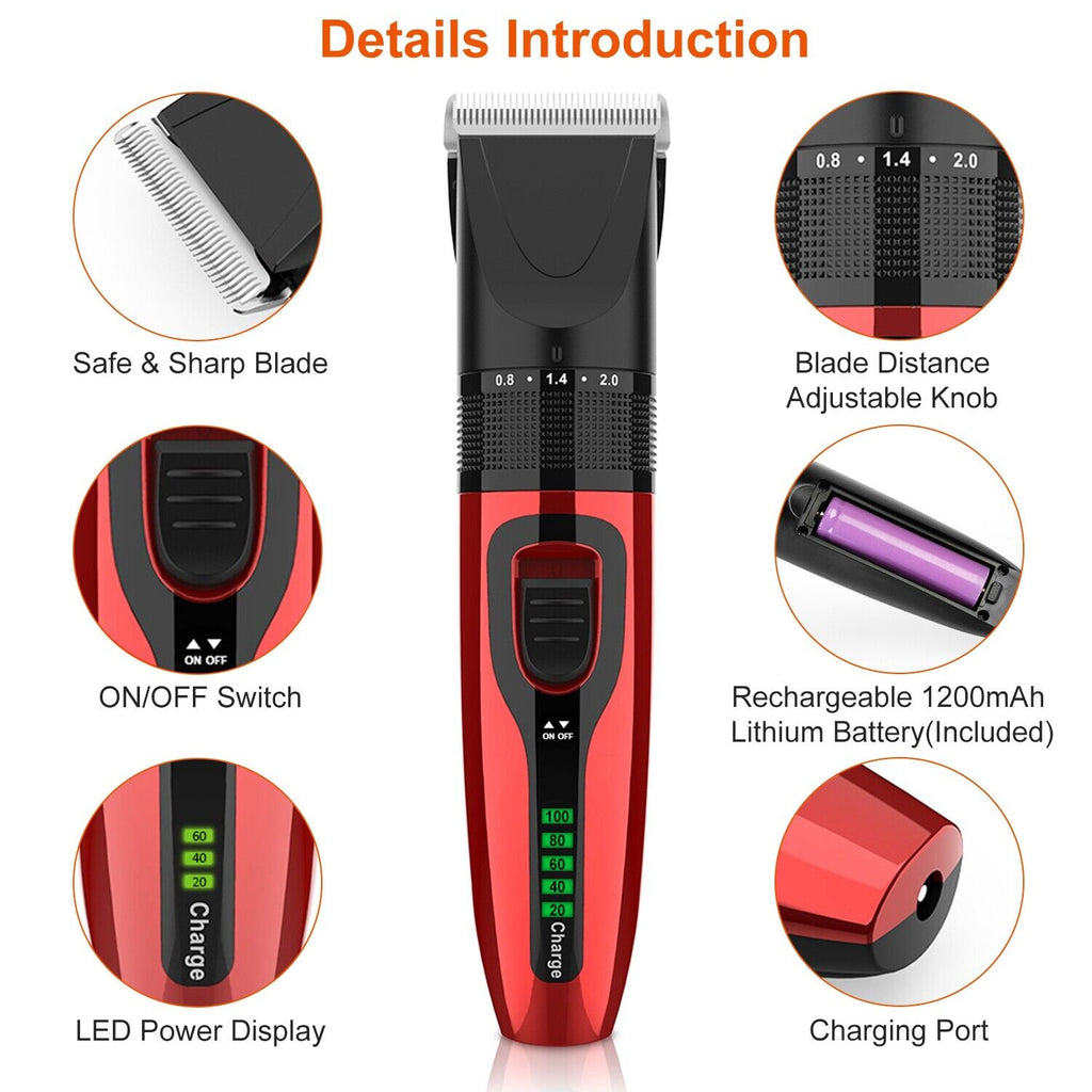 Pet Grooming Kit Dog Cat Trimmer Hair Clippers Shaver K711