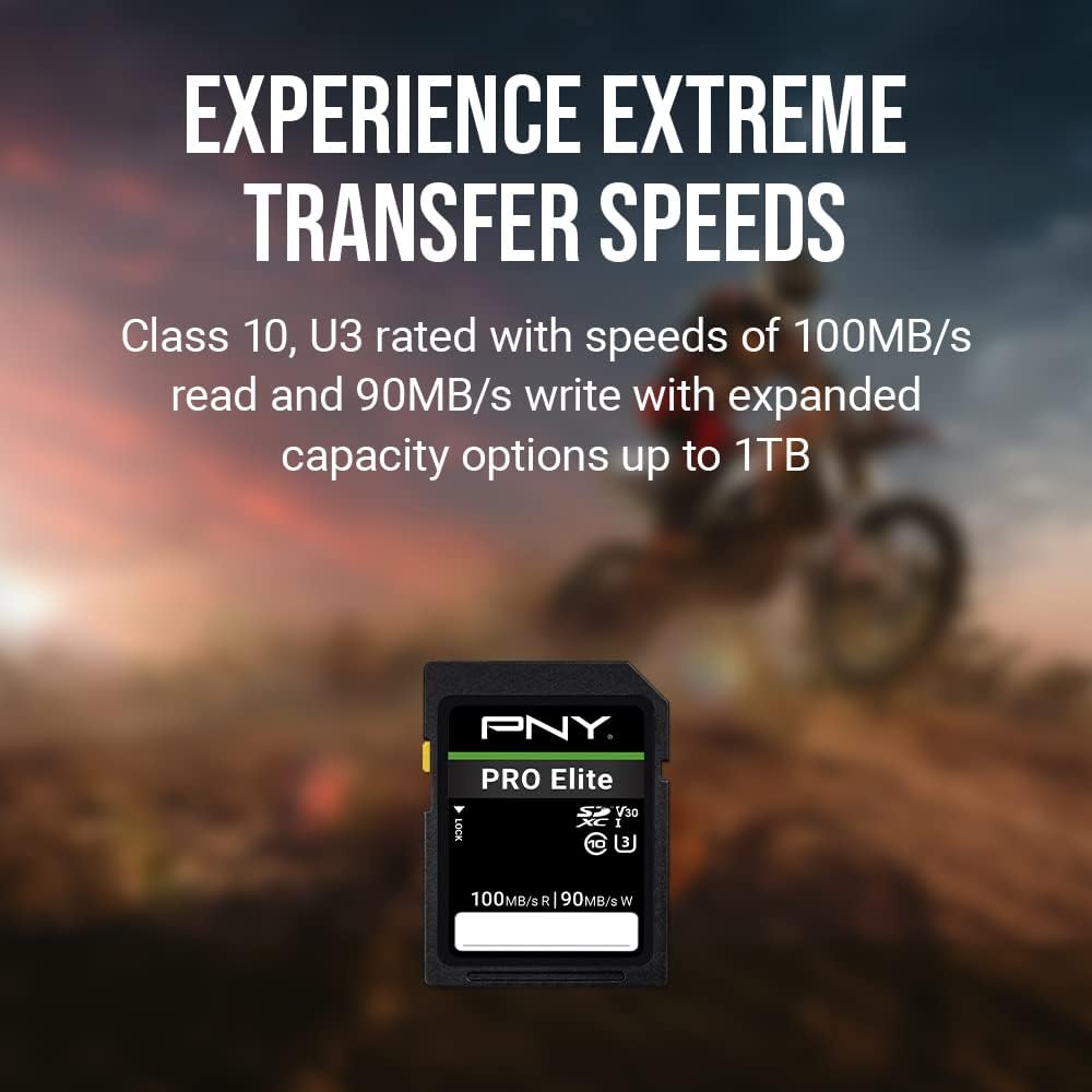 1TB PRO Elite SDXC Flash Memory Card P643340