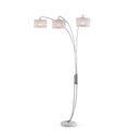Silver Polished Arch Lamp D659