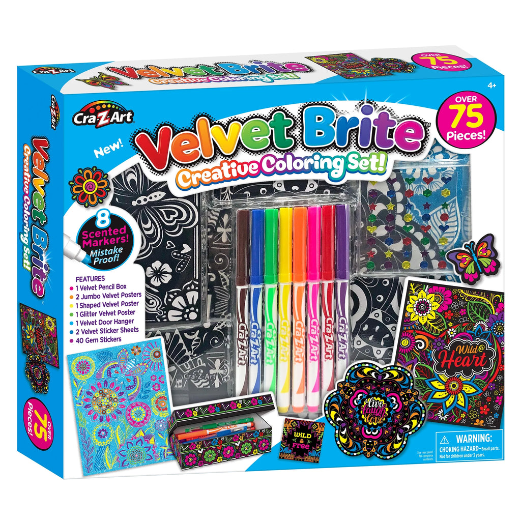 Velvet Brite Creative Coloring Set M5713