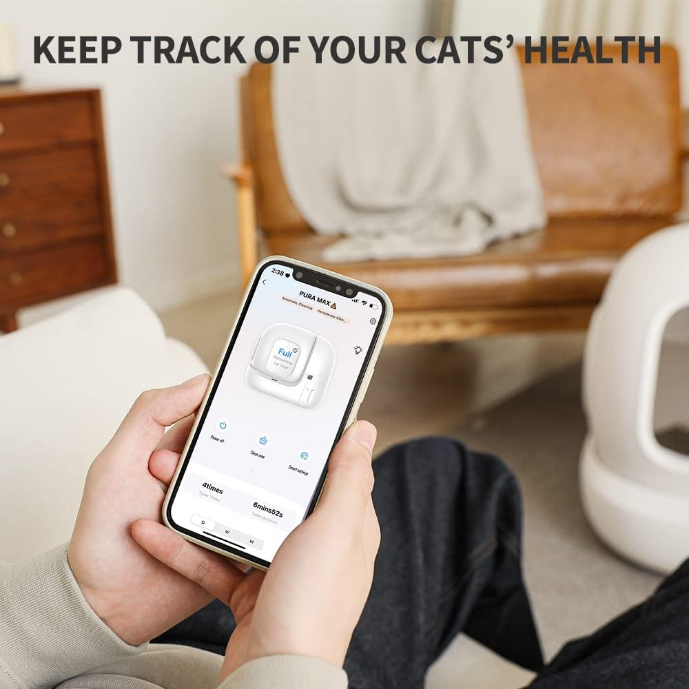 Self-Cleaning Cat Litter Box with Large Capacity F14462